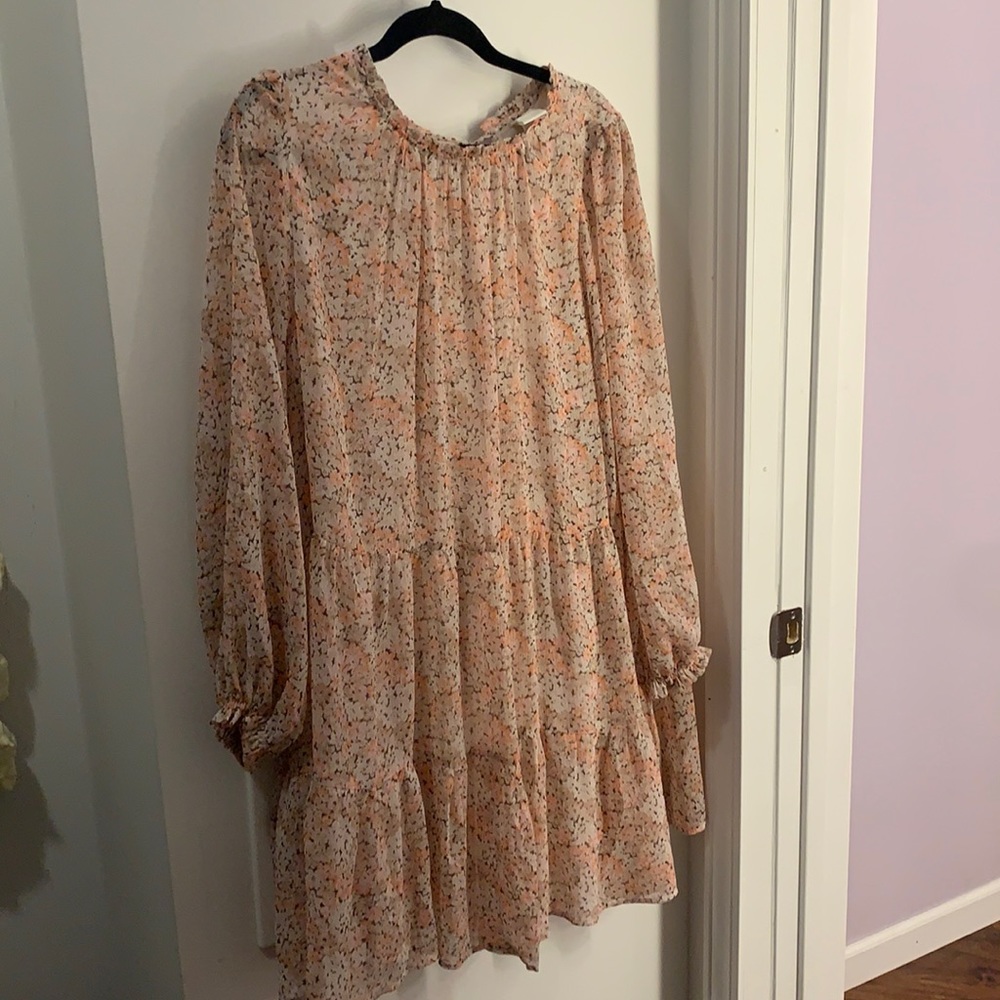 H&M floral flow dress